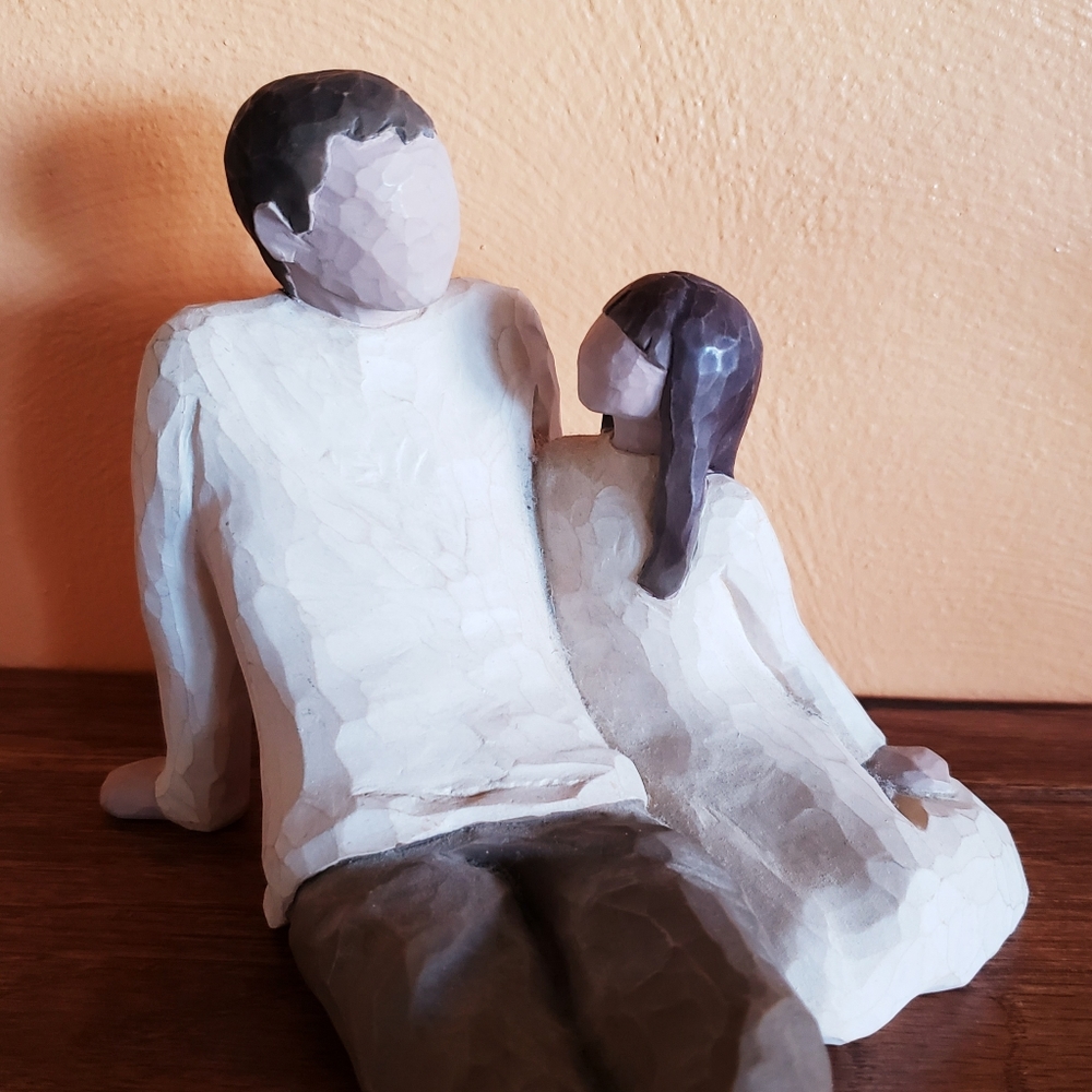 WILLOW TREE Father and Daughter